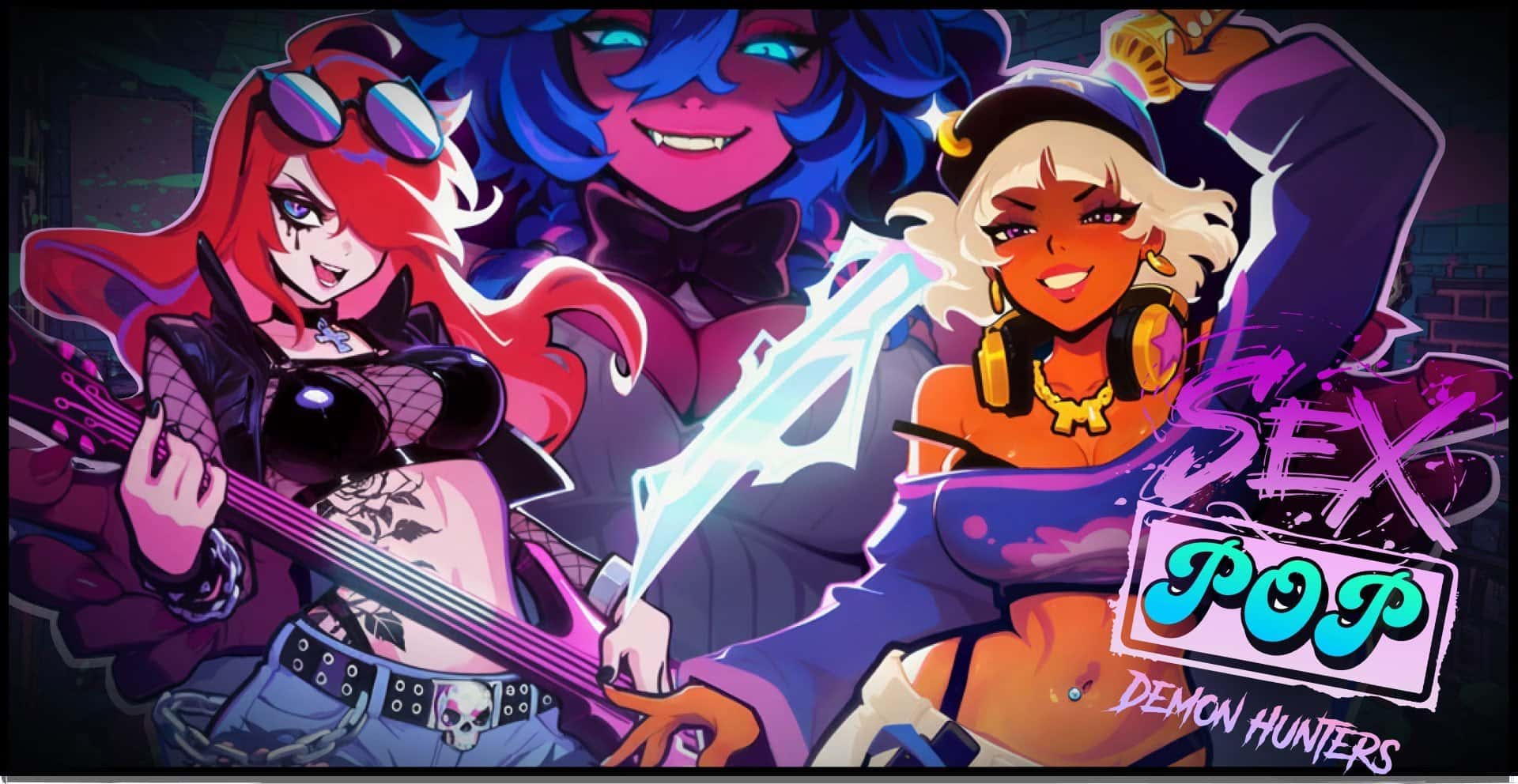 瑟瑟偶像退魔团 Sex-Pop Demon Hunters | 中文官方最新版游戏封面